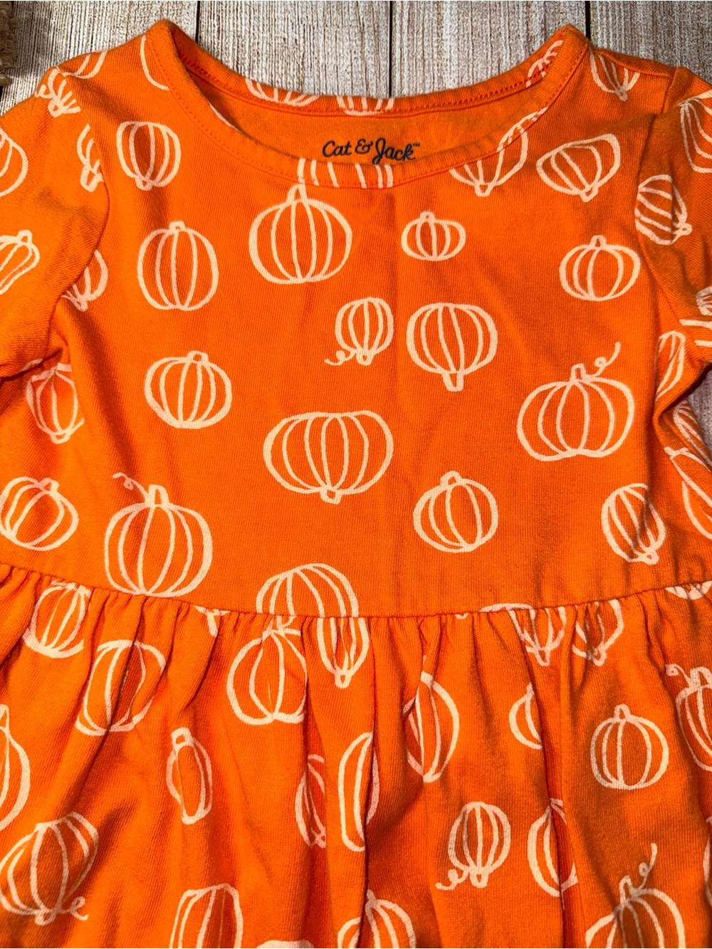 Cat & Jack | pumpkin dress - Picture 3 of 5